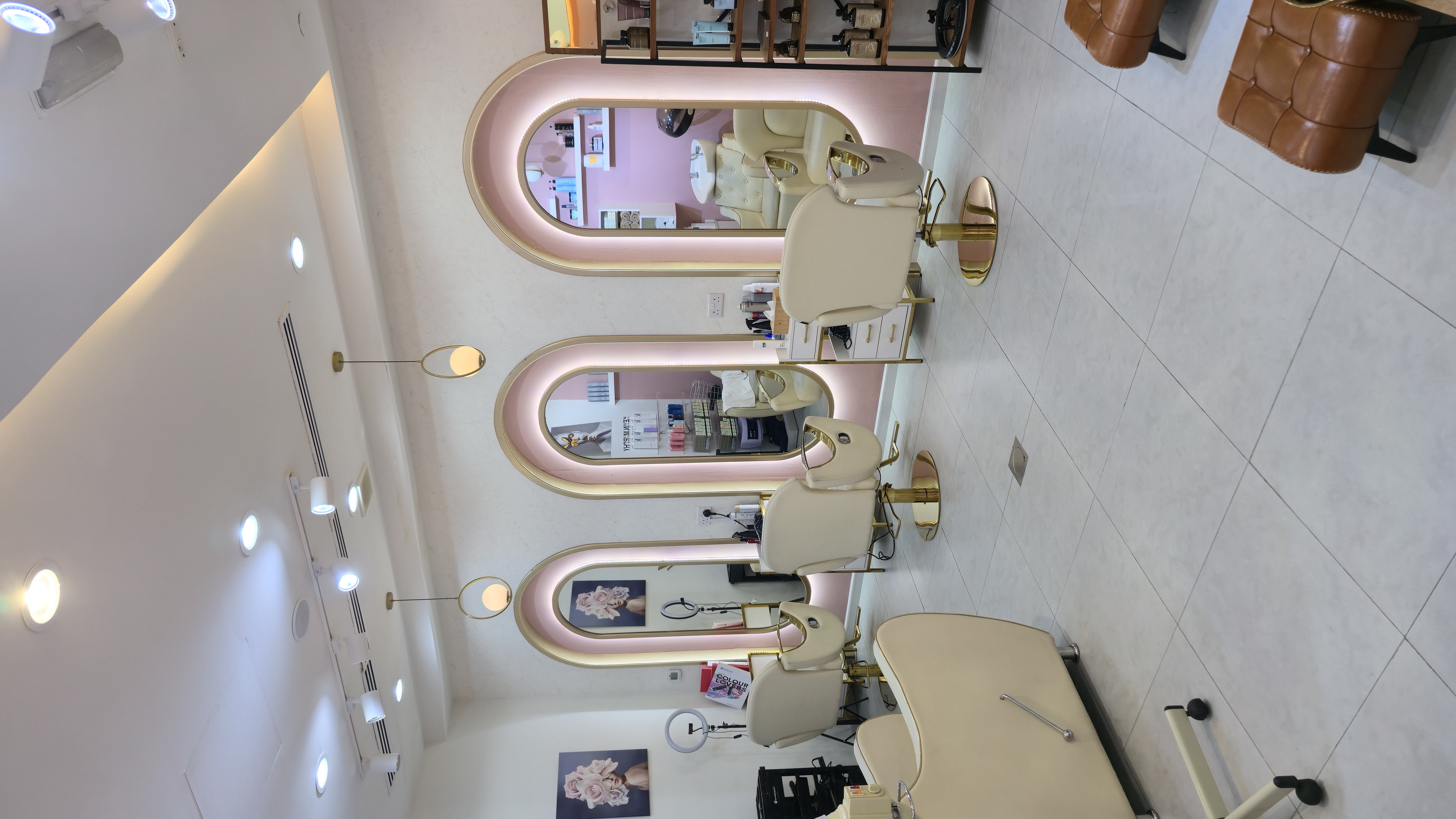 Hair styling at Paloma Ladies Salon Dubai